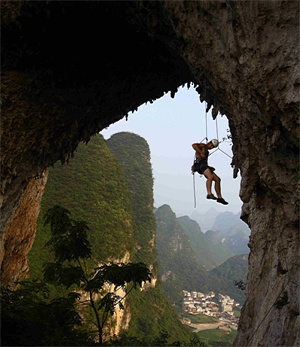 Rock Climbing in Yangshuo