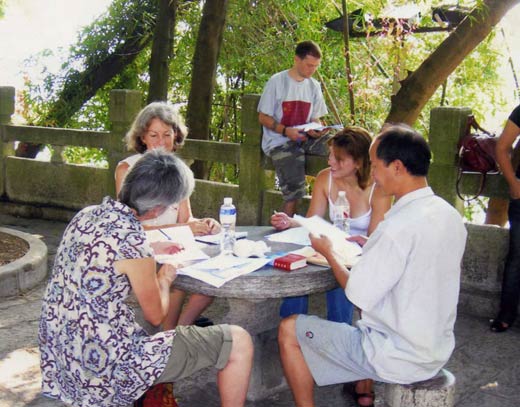 Gary Huang Teaches Chinese By The Li River